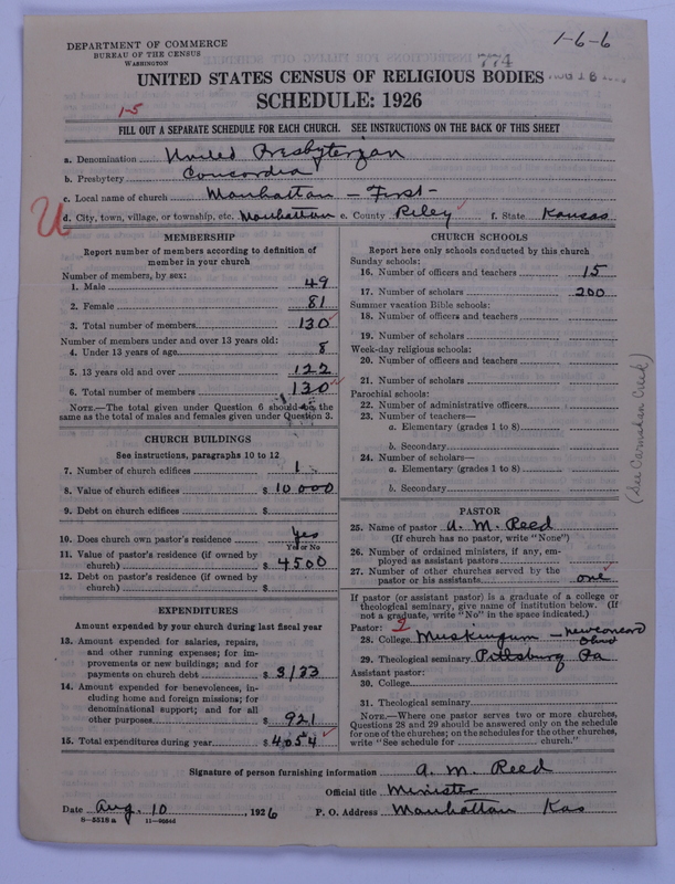 Scan of United Presbyterian Church of North America: 774