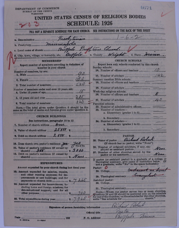 Scan of Presbyterian Church in the United States of America: 4671