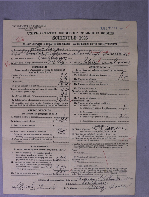 Scan of Norwegian Lutheran Church of America: 1313