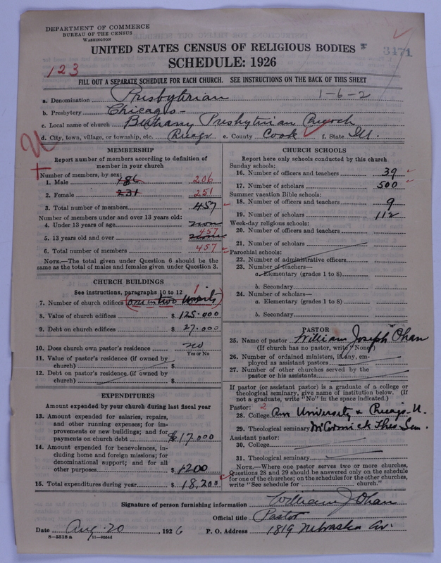 Scan of Presbyterian Church in the United States of America: 3471