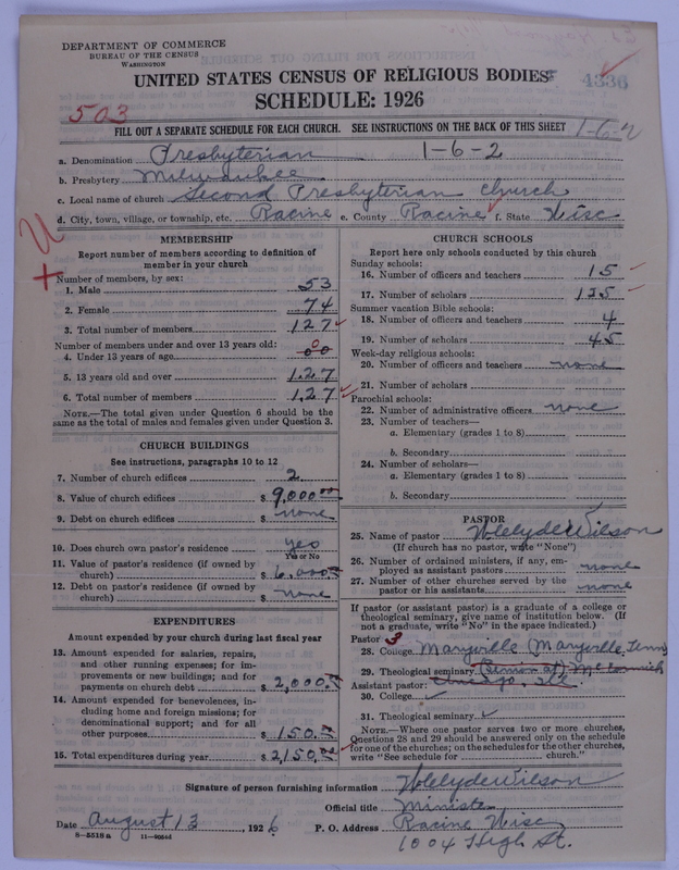 Scan of Presbyterian Church in the United States of America: 4336