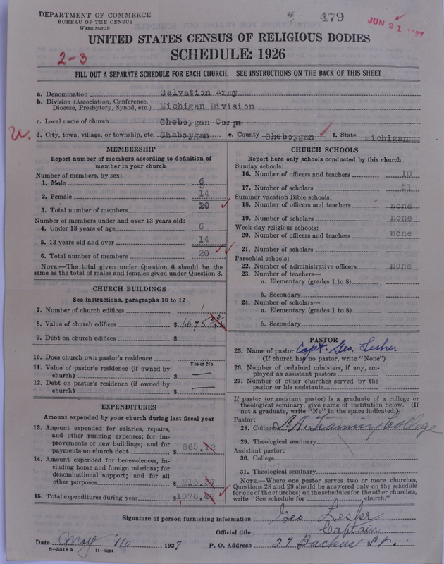 Scan of Salvation Army: 479