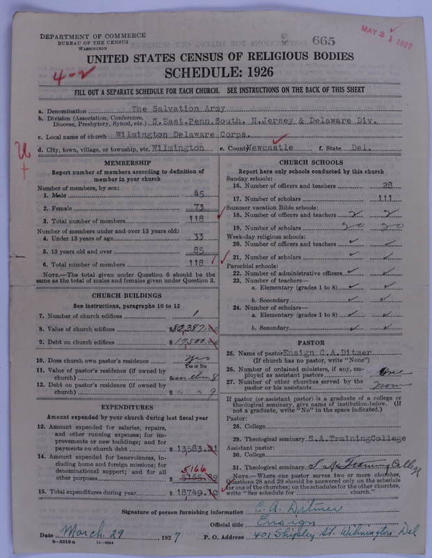 Scan of Salvation Army: 665