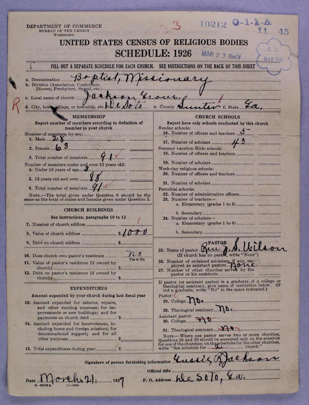 Scan of Negro Baptists: 10212