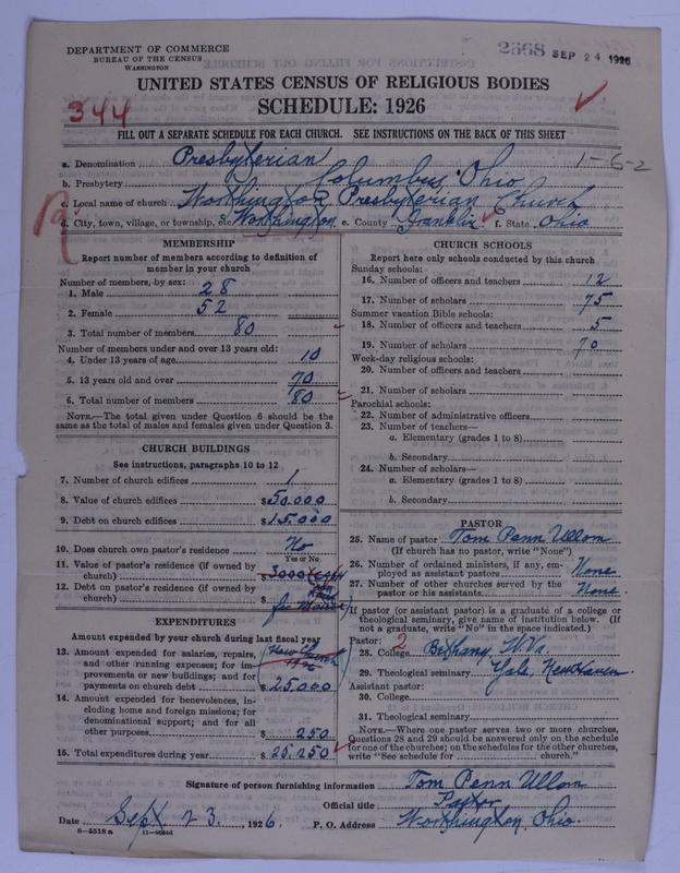 Scan of Presbyterian Church in the United States of America: 2668