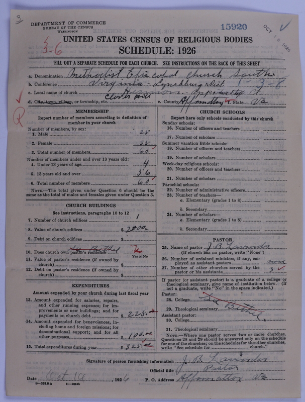 Scan of Methodist Episcopal Church, South: 15920