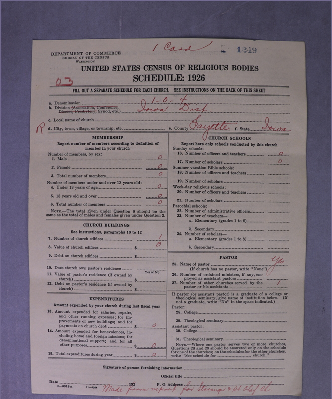 Scan of Norwegian Lutheran Church of America: 1249