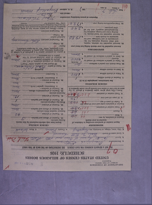 Scan of Synod of the Reformed Presbyterian Church of North America: 834