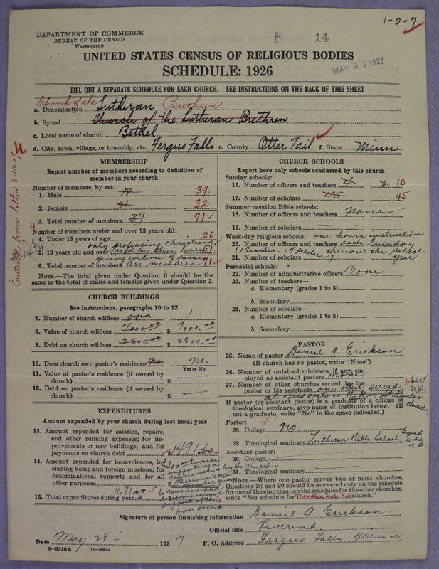 Scan of Church of the Lutheran Brethren of America: 14