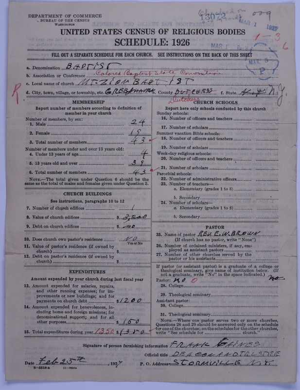 Scan of Northern Baptist Convention: 13072