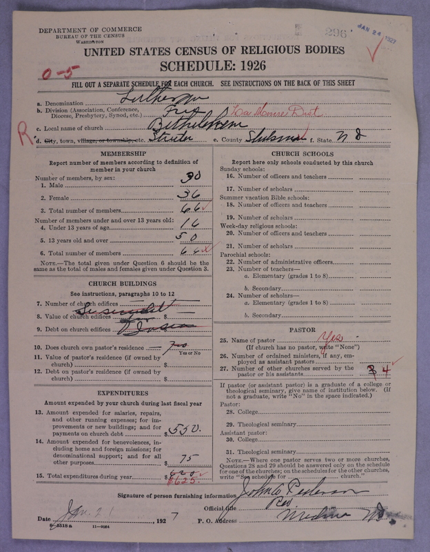 Scan of Lutheran Free Church: 296