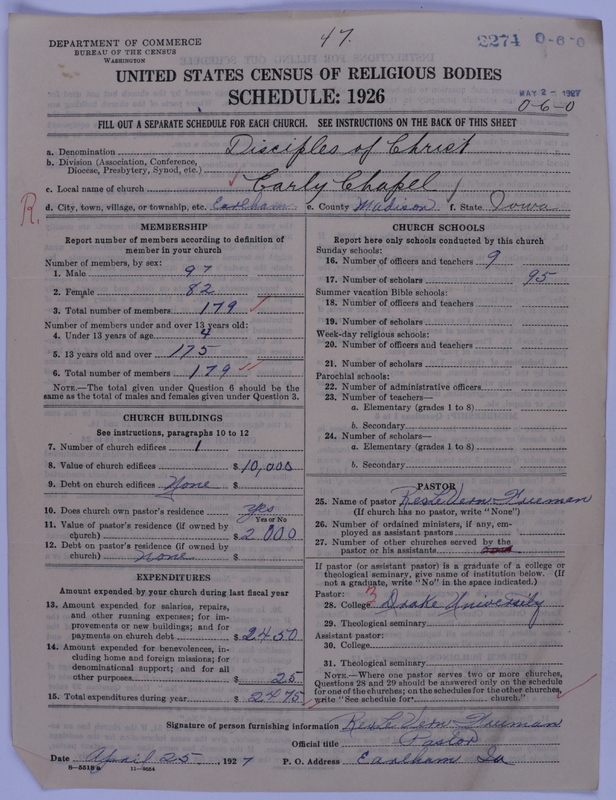 Scan of Disciples of Christ: 2274