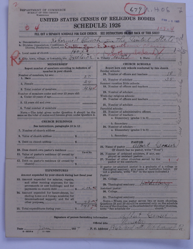 Scan of Reformed Church in the United States: 679