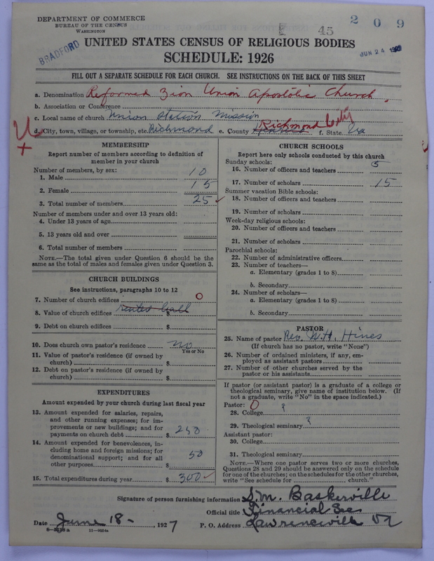 Scan of Reformed Zion Union Apostolic Church: 45