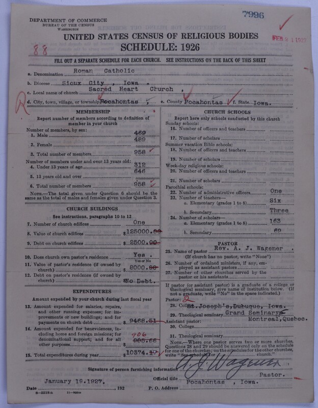 Scan of Roman Catholic Church: 7996