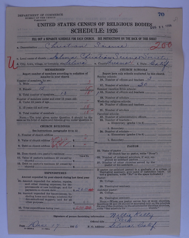 Scan of Church of Christ, Scientist: 70