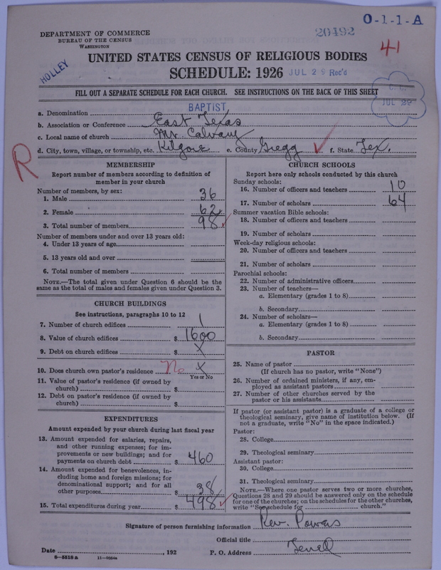 Scan of Negro Baptists: 20492