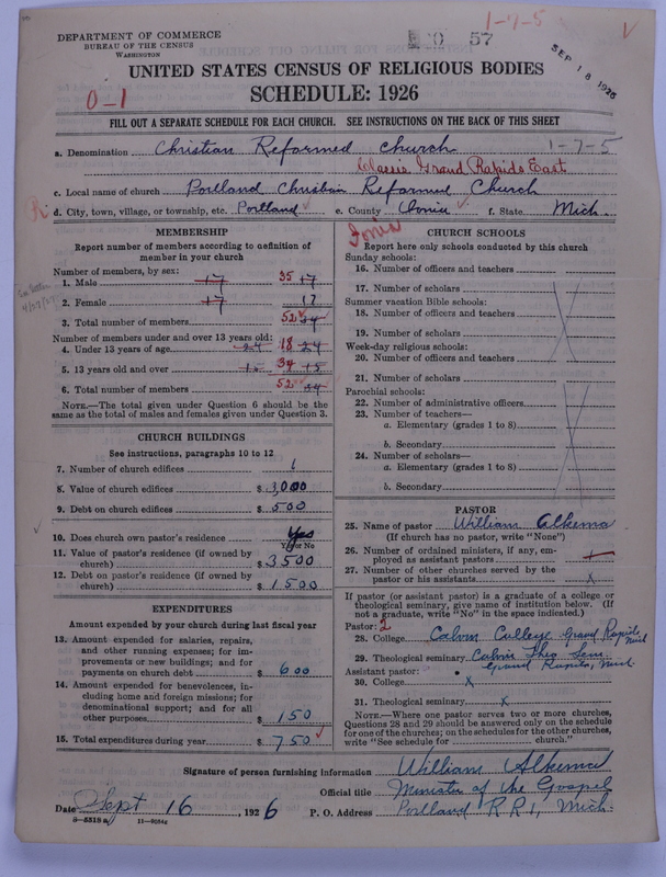 Scan of Christian Reformed Church: 57