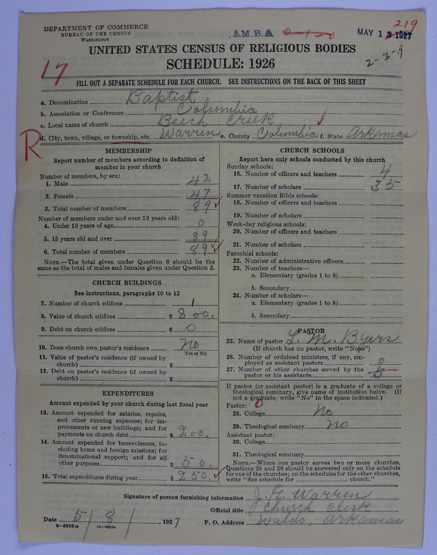 Scan of Landmark Baptist of America: 219