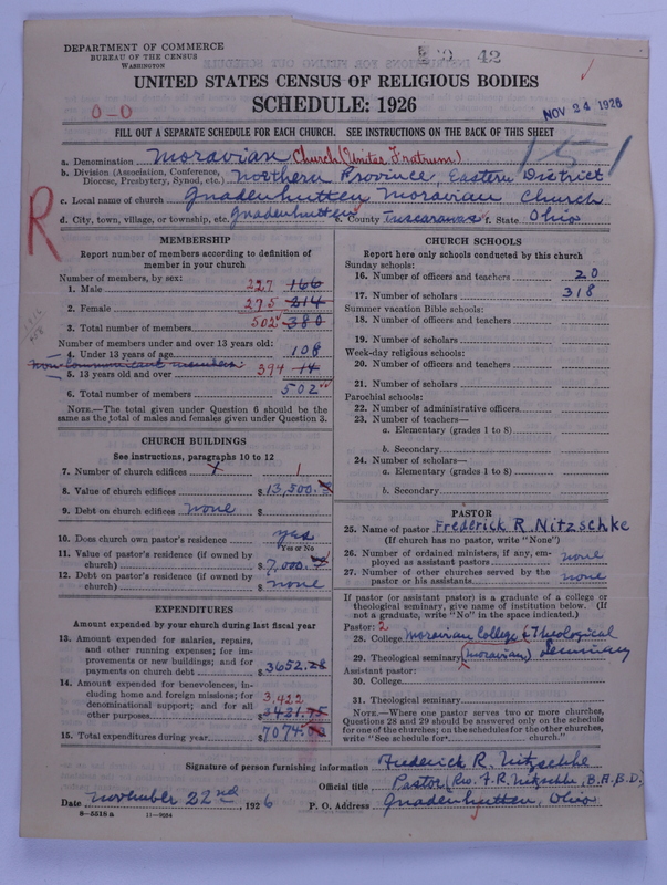Scan of Moravian Church in America: 42
