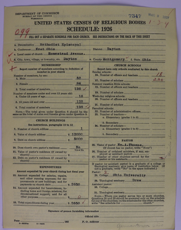 Scan of Methodist Episcopal Church: 7347