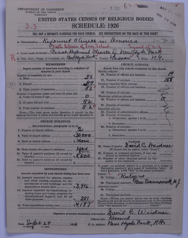 Scan of Reformed Church in America: 130