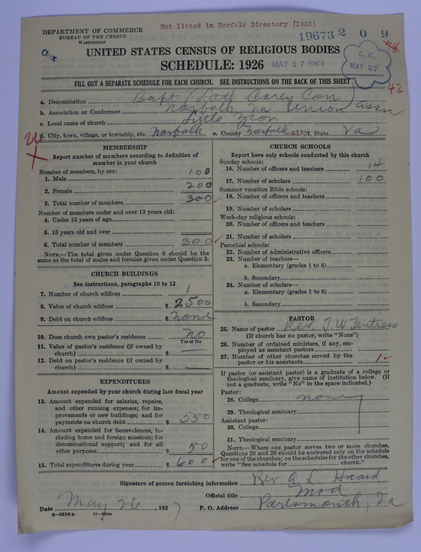 Scan of Negro Baptists: 19673