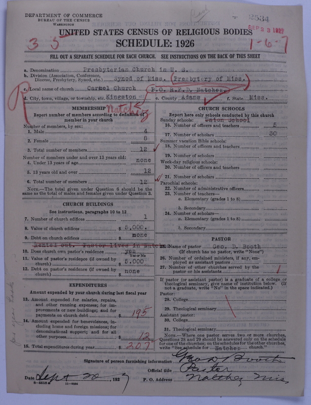 Scan of Presbyterian Church in the United States: 2534