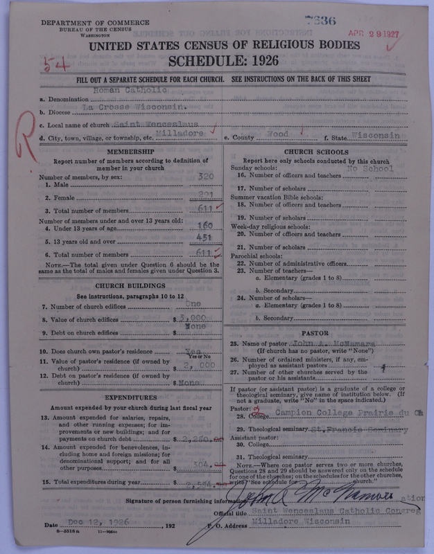 Scan of Roman Catholic Church: 7636