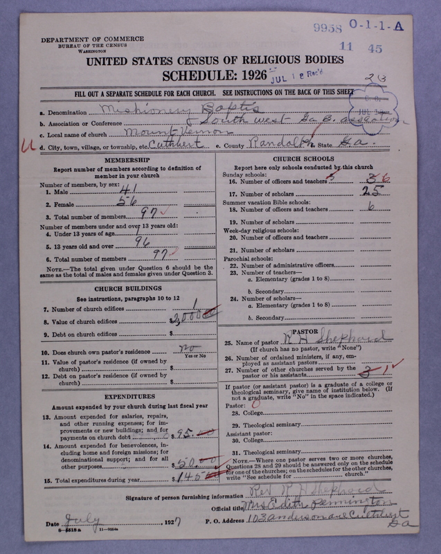 Scan of Negro Baptists: 9958