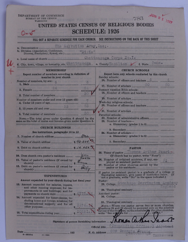 Scan of Salvation Army: 783