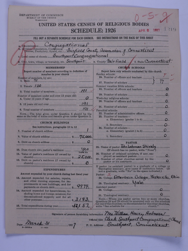 Scan of Congregational Churches: 1219