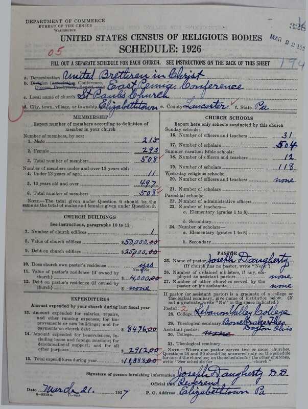 Scan of Church of the United Brethren in Christ: 328