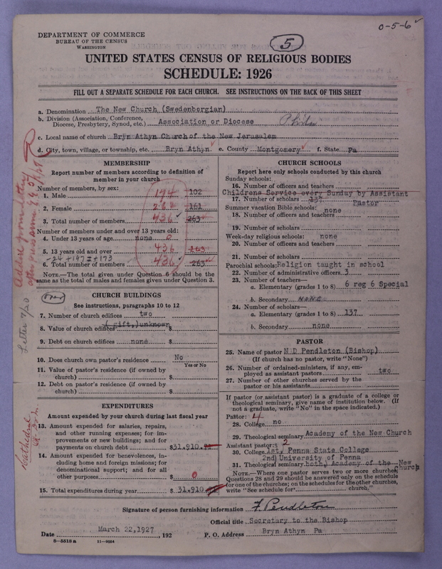 Scan of General Church of the New Jerusalem: 5