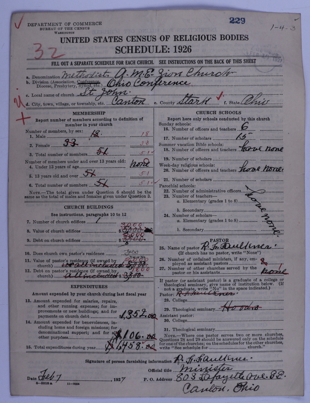 Scan of African Methodist Episcopal Zion Church: 229