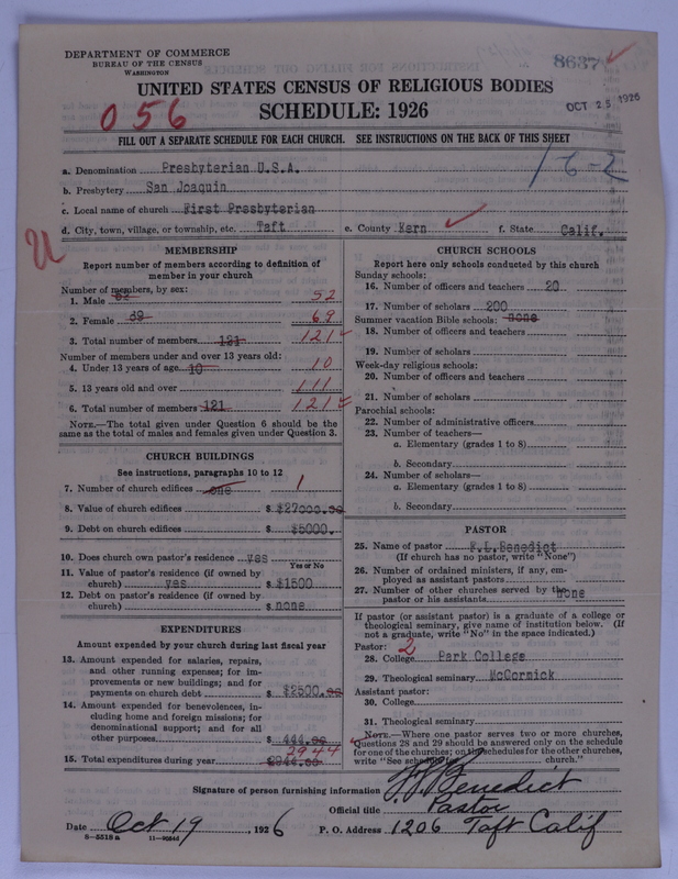 Scan of Presbyterian Church in the United States of America: 8637