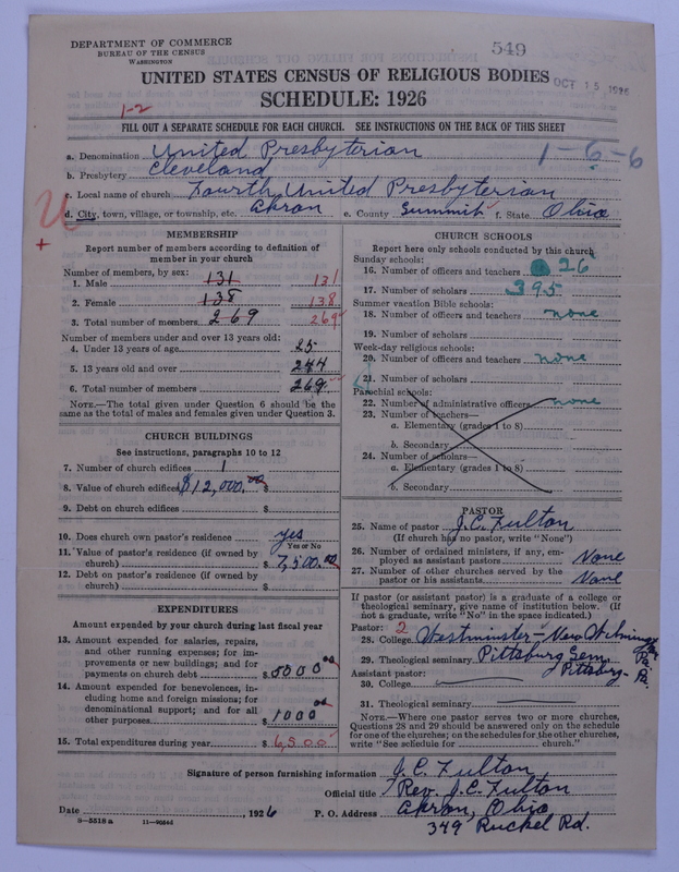 Scan of United Presbyterian Church of North America: 549