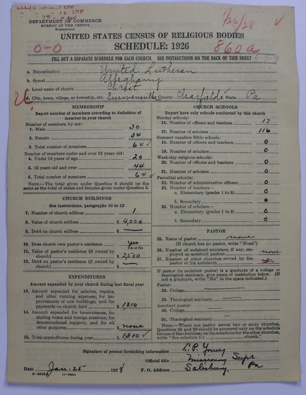 Scan of United Lutheran Church in America: 860a