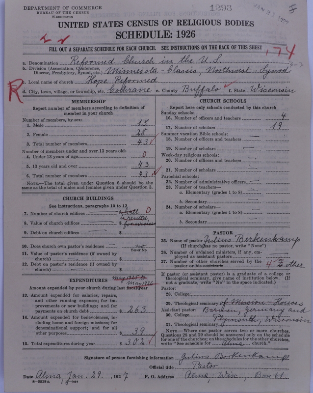 Scan of Reformed Church in the United States: 1293