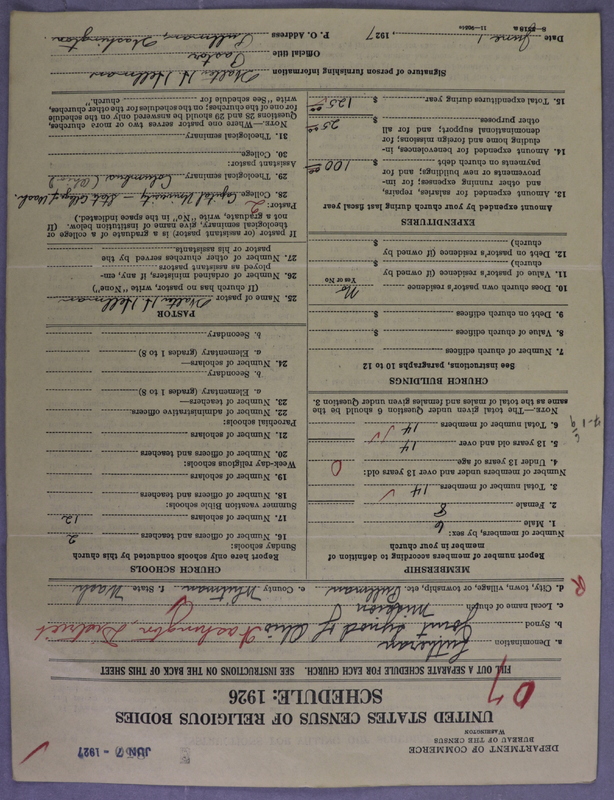 Scan of Synod of the Reformed Presbyterian Church of North America: 850