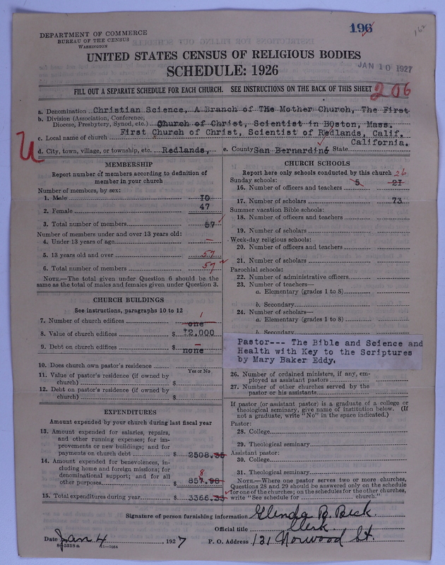 Scan of Church of Christ, Scientist: 196