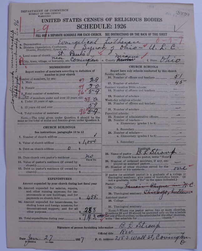 Scan of United Lutheran Church in America: 2039