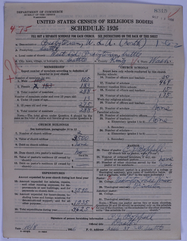 Scan of Presbyterian Church in the United States of America: 8315