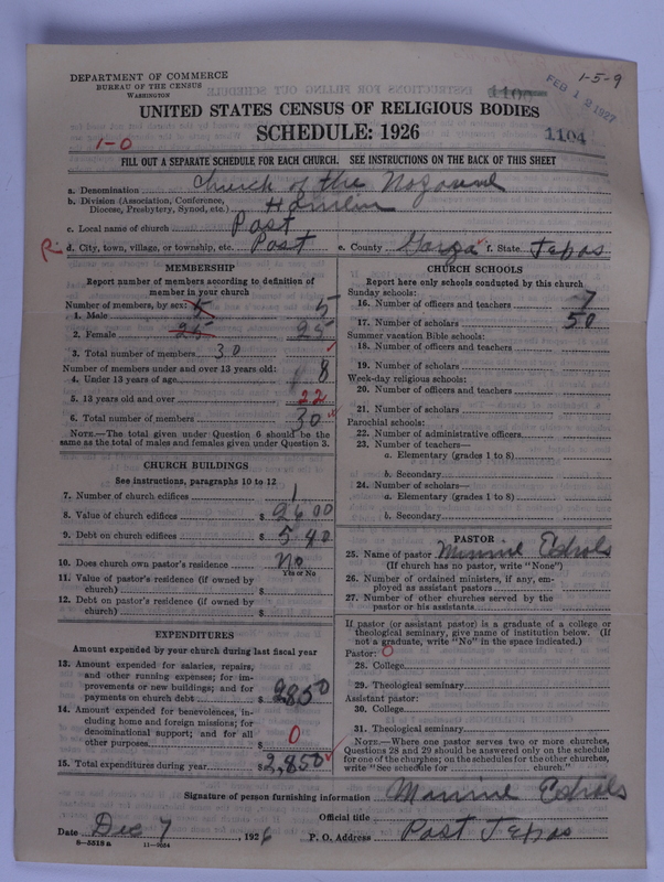 Scan of Church of the Nazarene: 1104