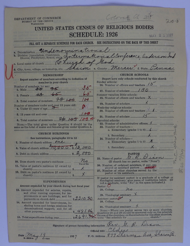 Scan of Church of God (Headquarters, Anderson, Ind.): 39