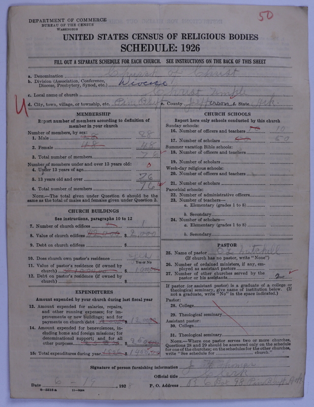 Scan of Church of Christ (Holiness) U.S.A.: 50