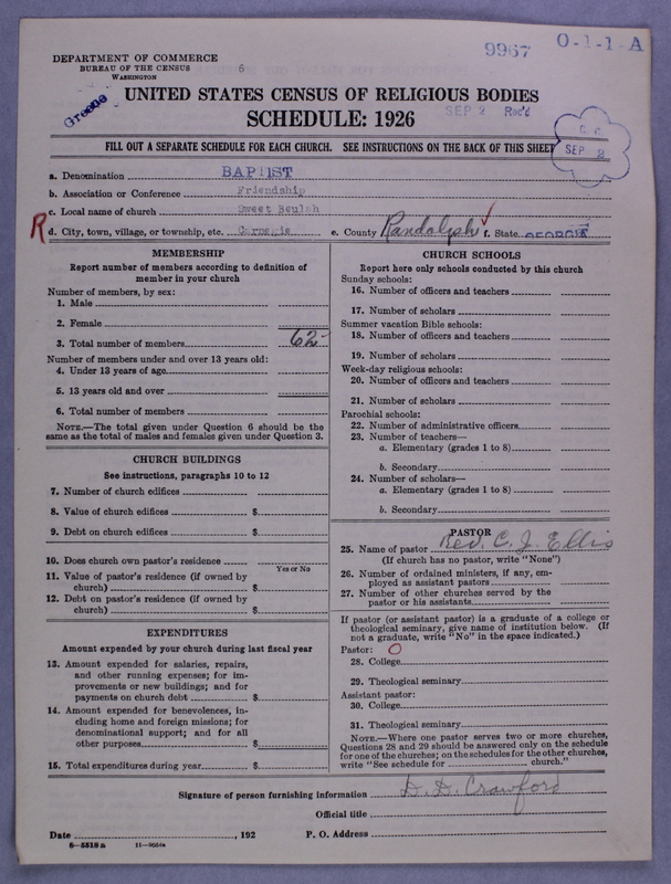 Scan of Negro Baptists: 9967