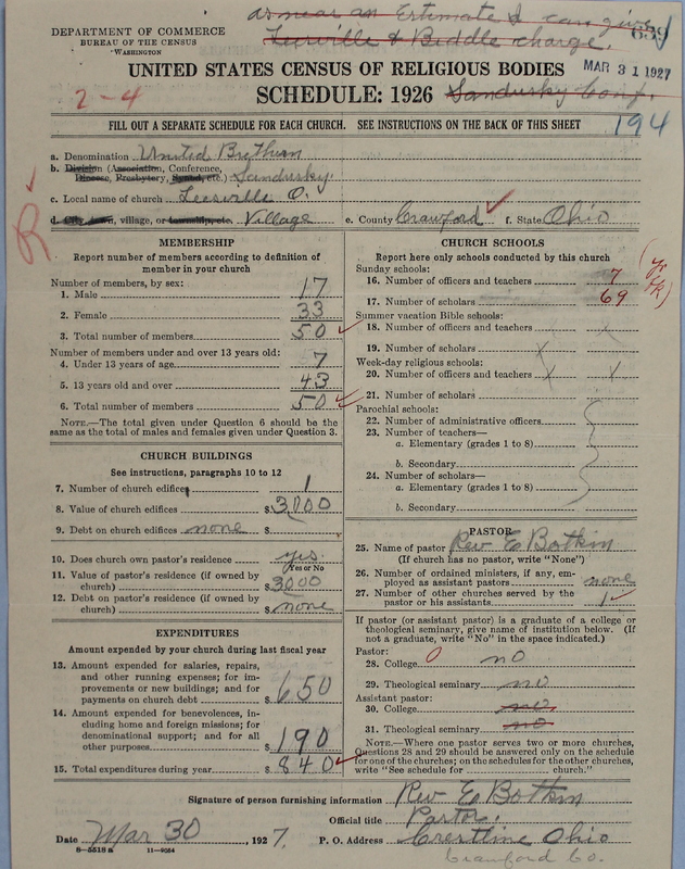 Scan of Church of the United Brethren in Christ: 639
