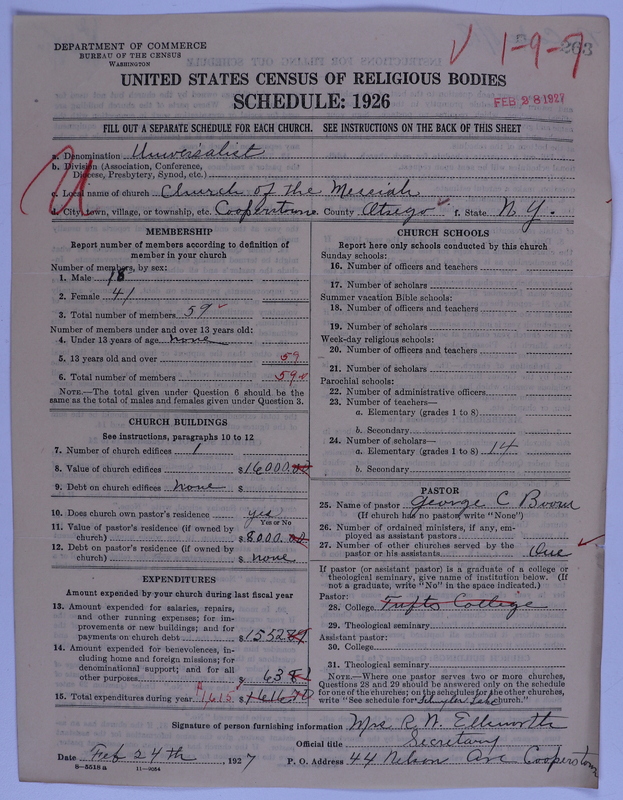 Scan of Universalist Church: 263