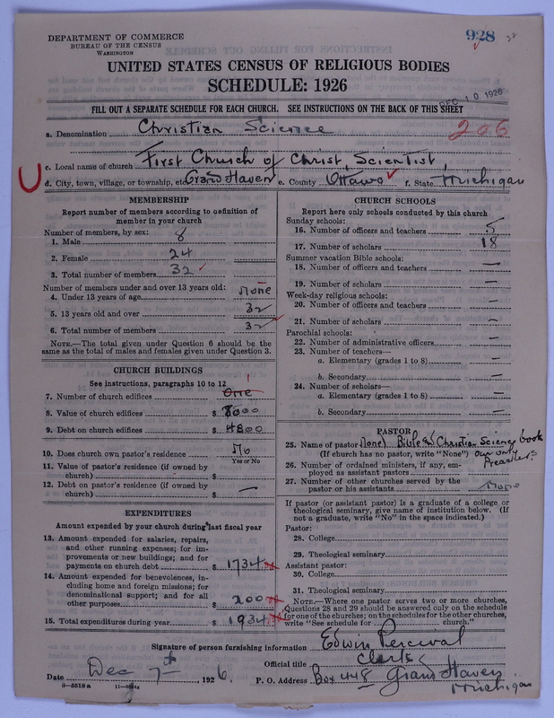 Scan of Church of Christ, Scientist: 928